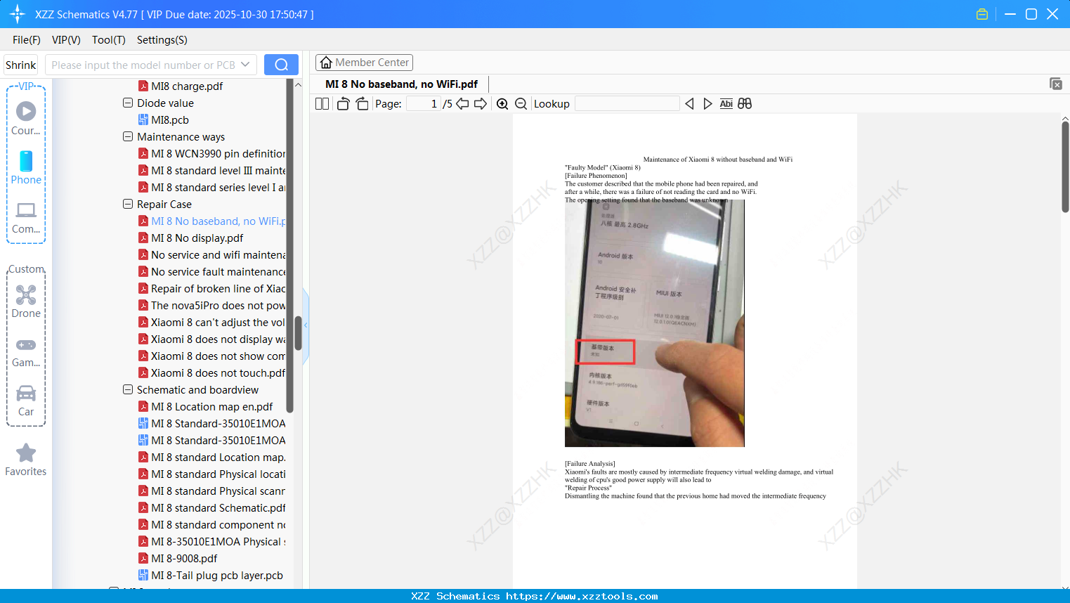 Xiaomi MI 8 No Baseband, No WiFi